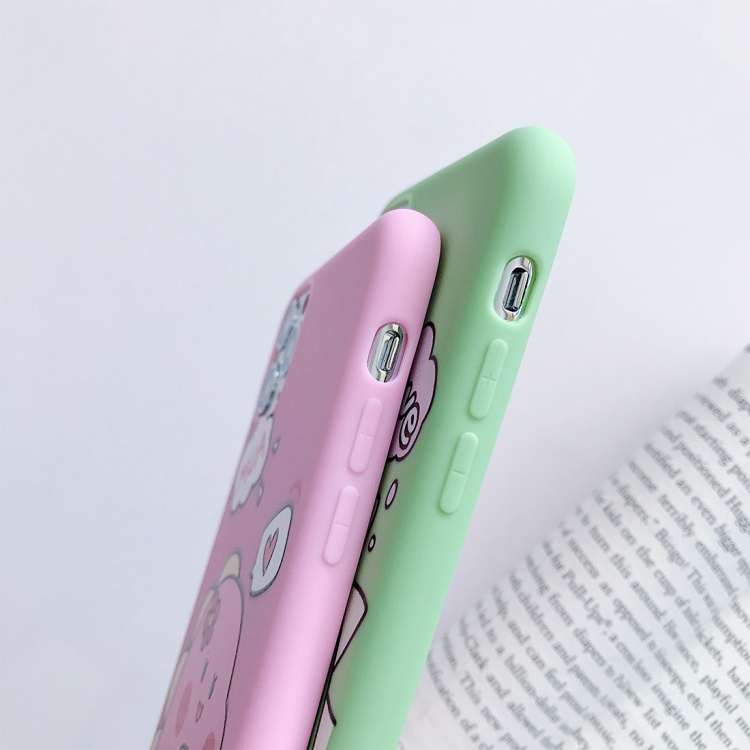 For iPhone 11 Pro Max Cartoon Dinosaur Pattern Protective Case(Green) For iPhone 11 Pro Max Cartoon Dinosaur Pattern Protective Case(Green)