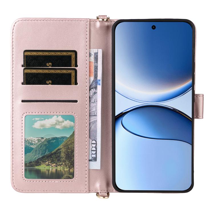 Redmi Turbo 4 Pro 5G用多機能6カードスロットレザー携帯ケース