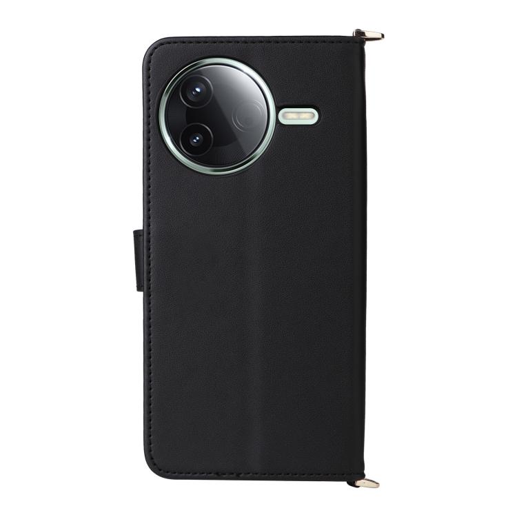 Lemxiee Case For Xiaomi POCO F7 Ultra Cover With Folding Stand & Anti-fingerprint & Anti-slip Flexible Silicone PU Leather Case Red - View #6