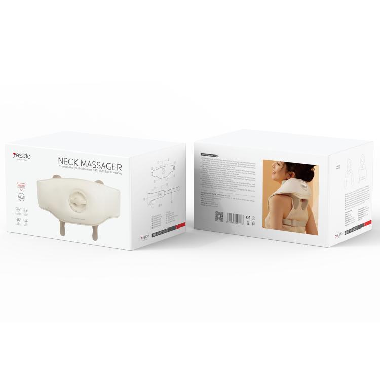 Masseur de cou et d'épaules Yesido MG11 à 3 modes de largeur réglable (blanc) - 11