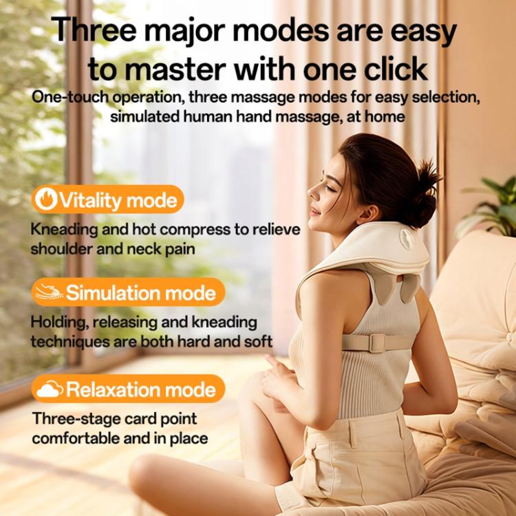 Masseur de cou et d'épaules Yesido MG11 à 3 modes de largeur réglable (blanc) - 7