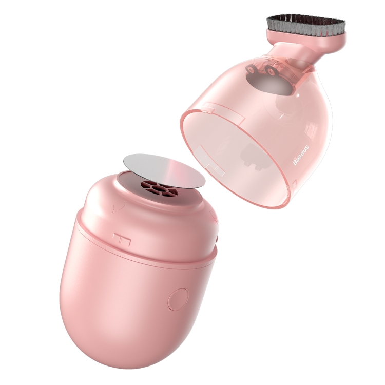 Baseus C2 Aspirapolvere a capsule da tavolo Aspirapolvere portatile Mini  portatile senza fili per uso domestico Potente aspirapolvere (rosa)