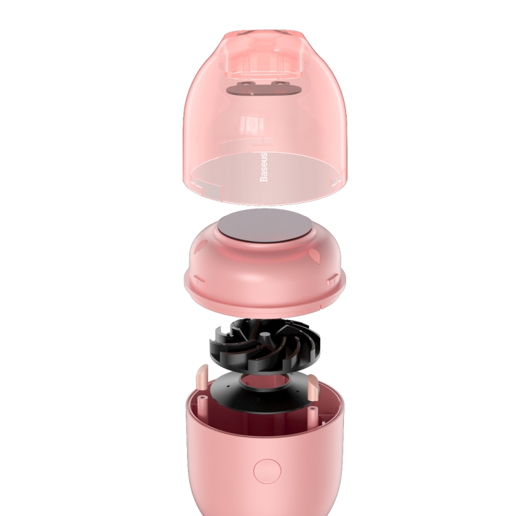 Baseus C2 Aspirapolvere a capsule da tavolo Aspirapolvere portatile Mini  portatile senza fili per uso domestico Potente aspirapolvere (rosa)