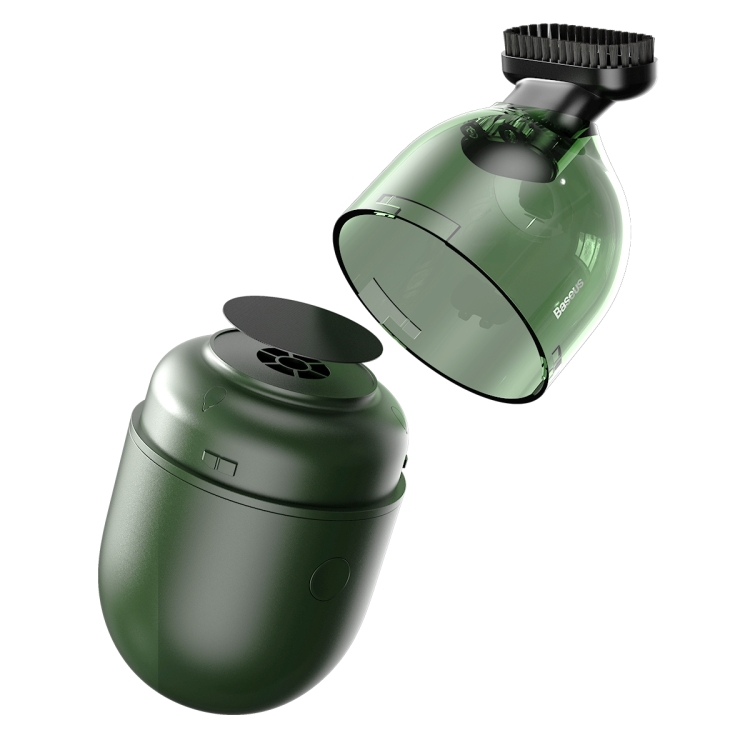 Baseus C2 Aspirapolvere a capsula da tavolo Aspirapolvere portatile Mini  portatile senza fili per uso domestico Potente aspirapolvere (verde)