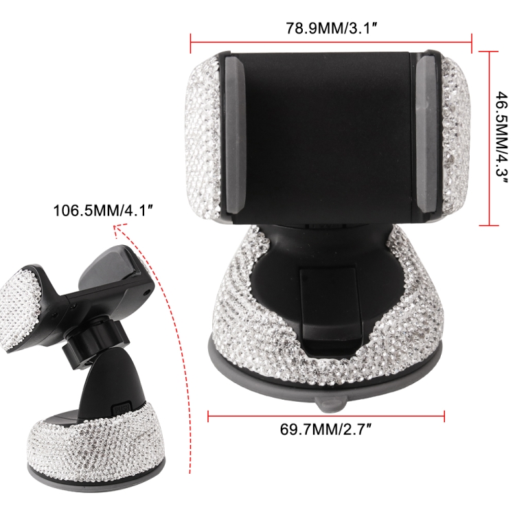 Diamond Car Phone Holder Bracket Diamond Car Phone Holder Bracket