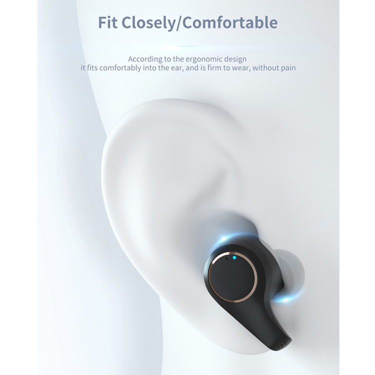 HAMTOD G08 Bluetooth 5.0 Waterproof TWS Active Noise Cancelling Wireless Bluetooth Earphone with Charging Box(Black) HAMTOD G08 Bluetooth 5.0 Waterproof TWS Active Noise Cancelling Wireless Bluetooth Earphone with Charging Box(Black)