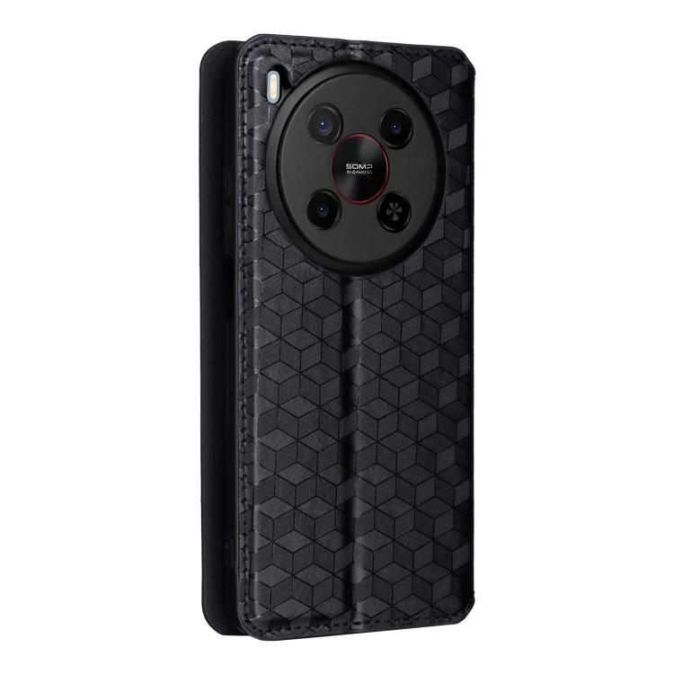 Custodia Portafoglio Per ZTE Blade V70 Max – Flip Cover In Pelle Nera – Betterfon