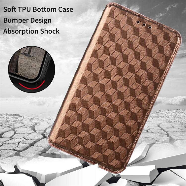 Qialino Samsung Galaxy Z Flip 7 hoesje Leren flipcase Donkerbruin
