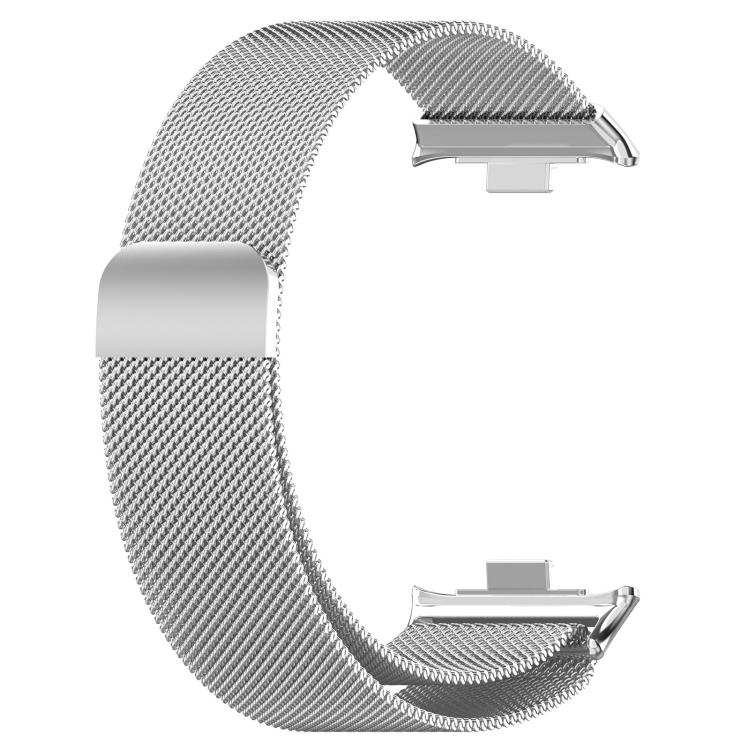 For Xiaomi Smart Band 9 Pro / 8 Pro / Redmi Watch 5 / 4 xDfind Milan Magnetic Steel Mesh Watch Band(Silver)