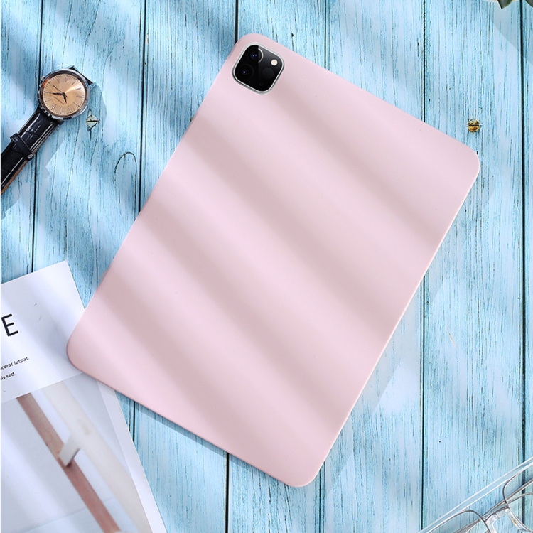 For iPad Pro 11 (2020) Liquid Silicone Shockproof Full Coverage Tablet Case(Pink) For iPad Pro 11 (2020) Liquid Silicone Shockproof Full Coverage Tablet Case(Pink)