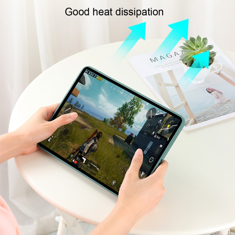 For iPad Pro 11 (2020) Liquid Silicone Shockproof Full Coverage Tablet Case(Pink) For iPad Pro 11 (2020) Liquid Silicone Shockproof Full Coverage Tablet Case(Pink)