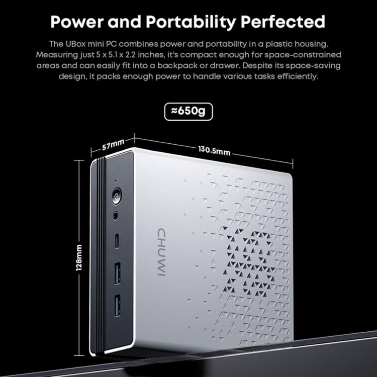 ホワイトミニPC☆Ryzen 5 6600H 16GB 512GB Win11 ホワイトミニPC☆Ryzen 5 6600H 16GB 512GB Win11 CHUWI UBox Windows