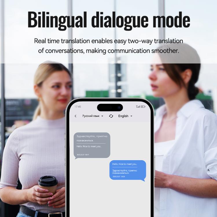 JNN Q90A Smart AI Voice Recording Pen Support APP Control, Memory:8GB(Black) - 8