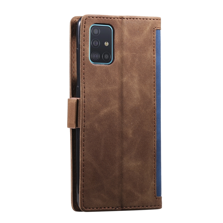 For Samsung Galaxy Note 20 Retro Splicing Horizontal Flip Leather Case with Card Slots & Holder & Wallet(Blue) For Samsung Galaxy Note 20 Retro Splicing Horizontal Flip Leather Case with Card Slots & Holder & Wallet(Blue)
