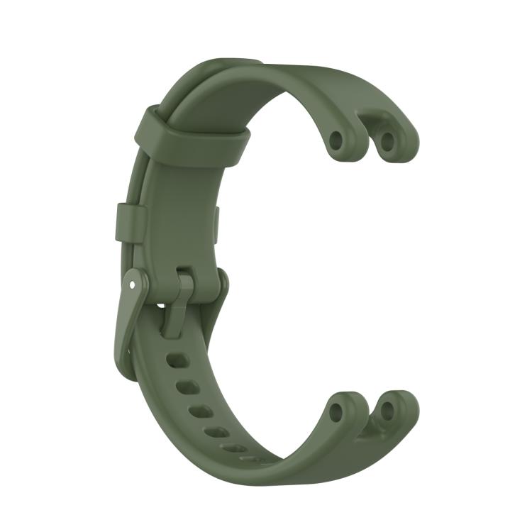 For Garmin Lily xDfind Silicone Watch Band with Dismantling Tools(Dark Green)