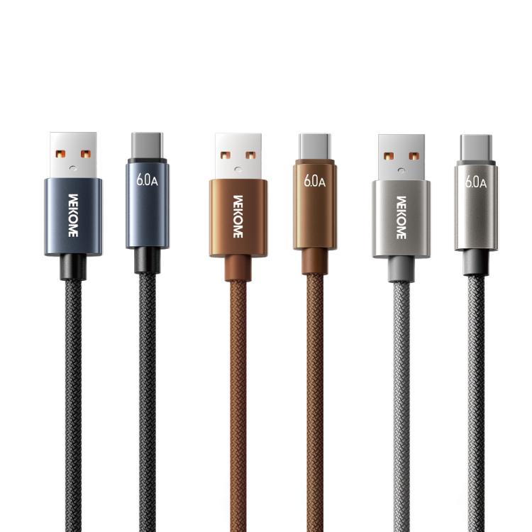 WK WDC-63a 66W USB to Type-C Fast Charging Data Cable, 