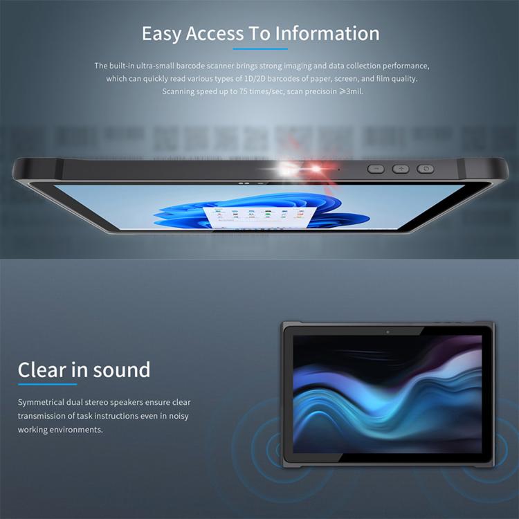 QCOM W1019 Windows 11 Pro Tablet PC, 8GB+128GB, 10.1 inch Qualcomm ...