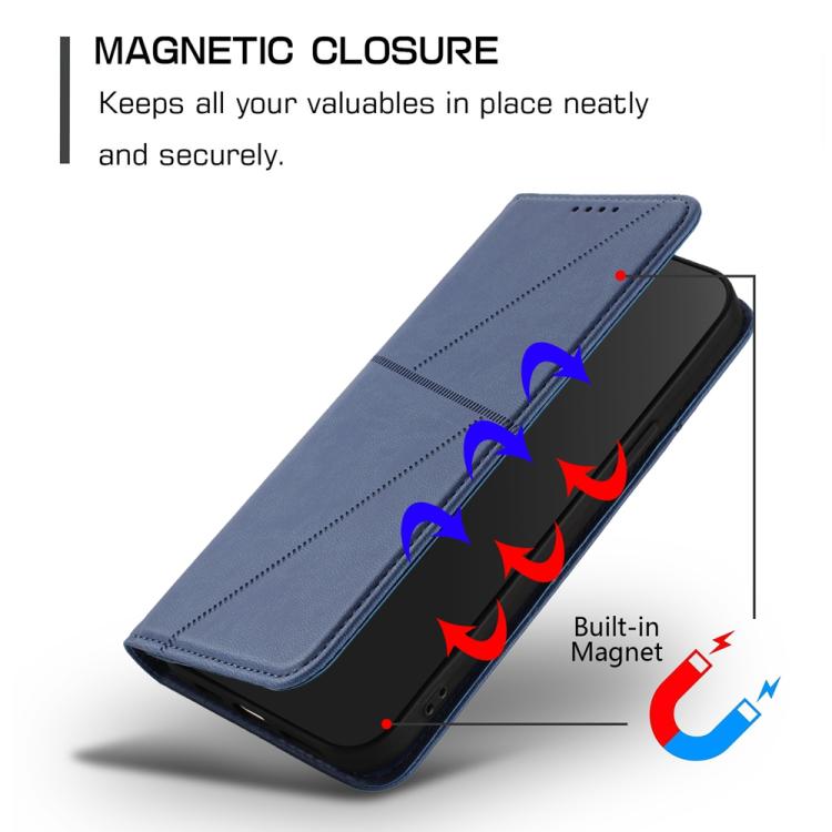 For ZTE Kantan Sumaho 4 A402ZT Strong Magnetic Frosted Flip