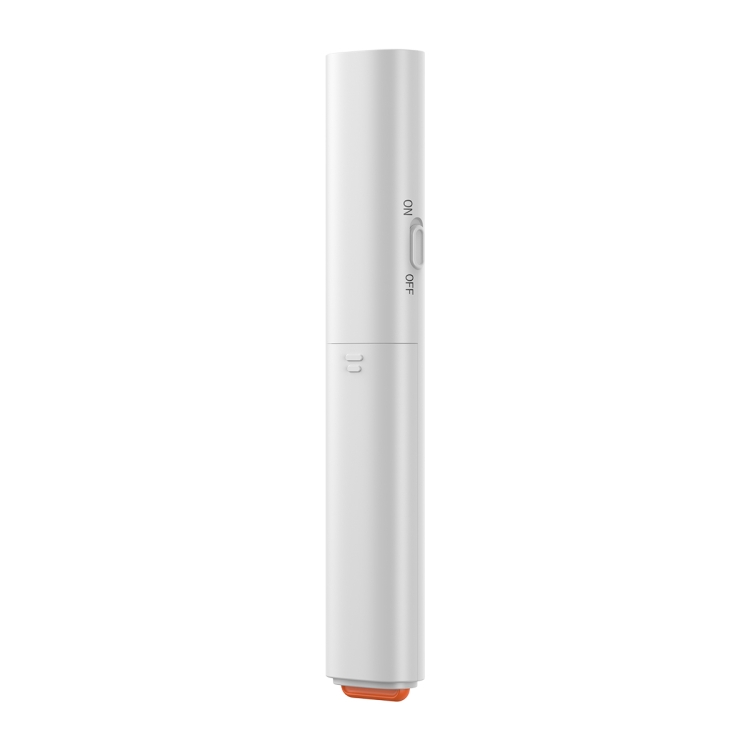 Baseus ACFYB-A02 Orange Dot RF2.4GHz PPT Wireless Multimedia Presenter Page Turning Pen, Youth Version, Control Distance: 30m(White) - 2