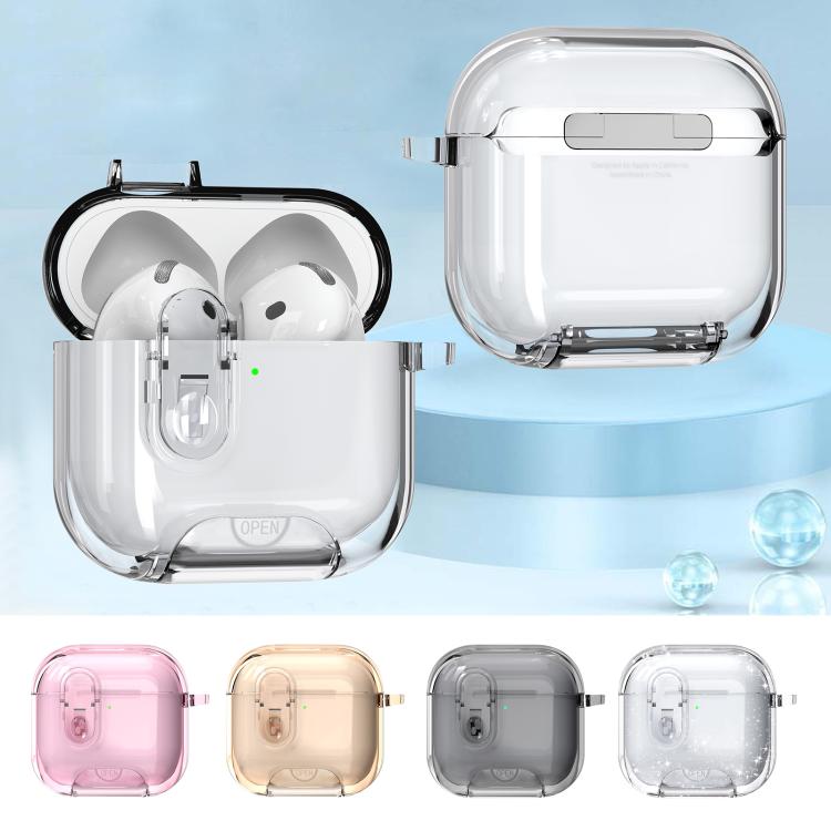 AirPods Pro / Pro 2用 クリアアーマー セキュリティロック ワイヤレス