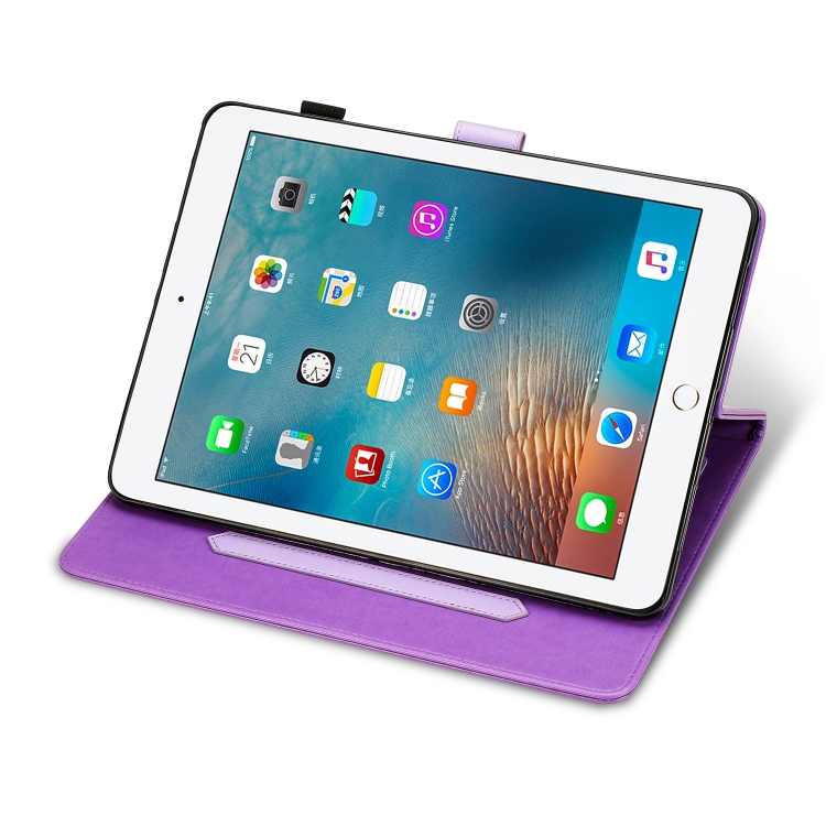 For iPad 10.2 2021 / 2020 / 2019 Halfway Mandala Embossing Pattern Horizontal Flip PU Leather Case with Card Slots & Holder(Purple) For iPad 10.2 2021 / 2020 / 2019 Halfway Mandala Embossing Pattern Horizontal Flip PU Leather Case with Card Slots & Holder(Purple)