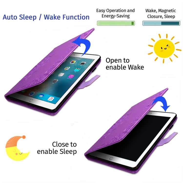 For iPad 10.2 2021 / 2020 / 2019 Halfway Mandala Embossing Pattern Horizontal Flip PU Leather Case with Card Slots & Holder(Purple) For iPad 10.2 2021 / 2020 / 2019 Halfway Mandala Embossing Pattern Horizontal Flip PU Leather Case with Card Slots & Holder(Purple)