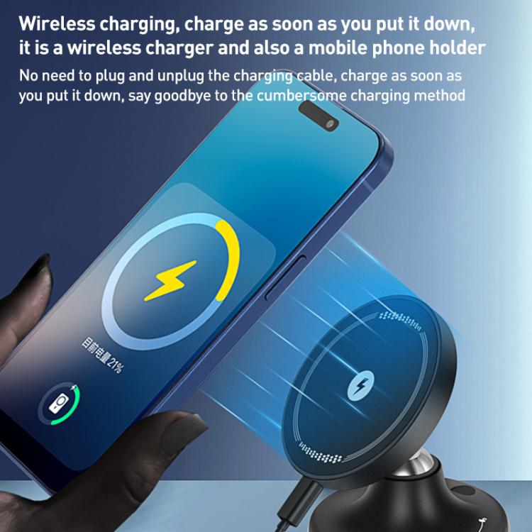 Support De Téléphone Portable De Voiture, 360° Rotation Support De