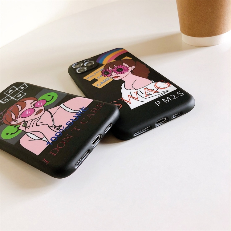 For iPhone 11 Pro Max Character Series Liquid Painted Pattern Skin Feel TPU Shockproof Protective Case(Rainbow Close Friend) For iPhone 11 Pro Max Character Series Liquid Painted Pattern Skin Feel TPU Shockproof Protective Case(Rainbow Close Friend)
