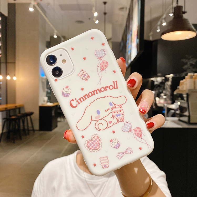 For iPhone 11 Cinnamon Dog Pattern Shockproof TPU Protective Case(White) For iPhone 11 Cinnamon Dog Pattern Shockproof TPU Protective Case(White)