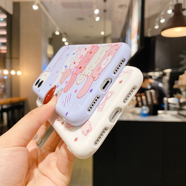 For iPhone 11 Cinnamon Dog Pattern Shockproof TPU Protective Case(White) For iPhone 11 Cinnamon Dog Pattern Shockproof TPU Protective Case(White)