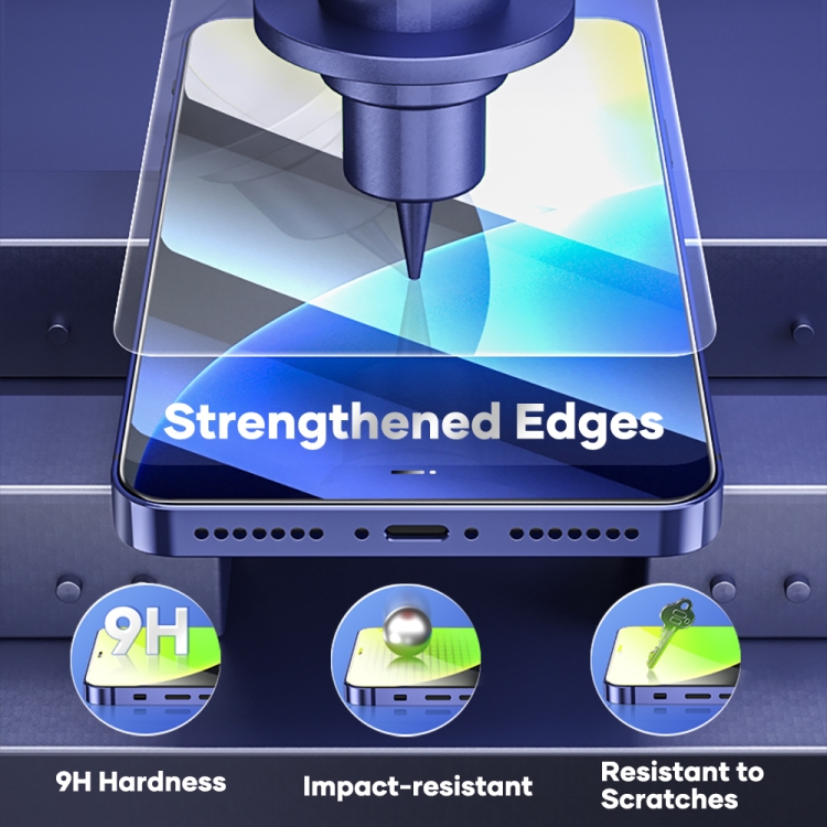 For iPhone 12 / 12 Pro ROCK 2pcs 2.5D HD Tempered Glass Film For iPhone 12 / 12 Pro ROCK 2pcs 2.5D HD Tempered Glass Film