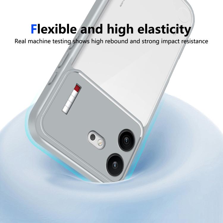 For Nothing Phone 4b Matte PC Skin-feel Shockproof Phone Case(Grey)