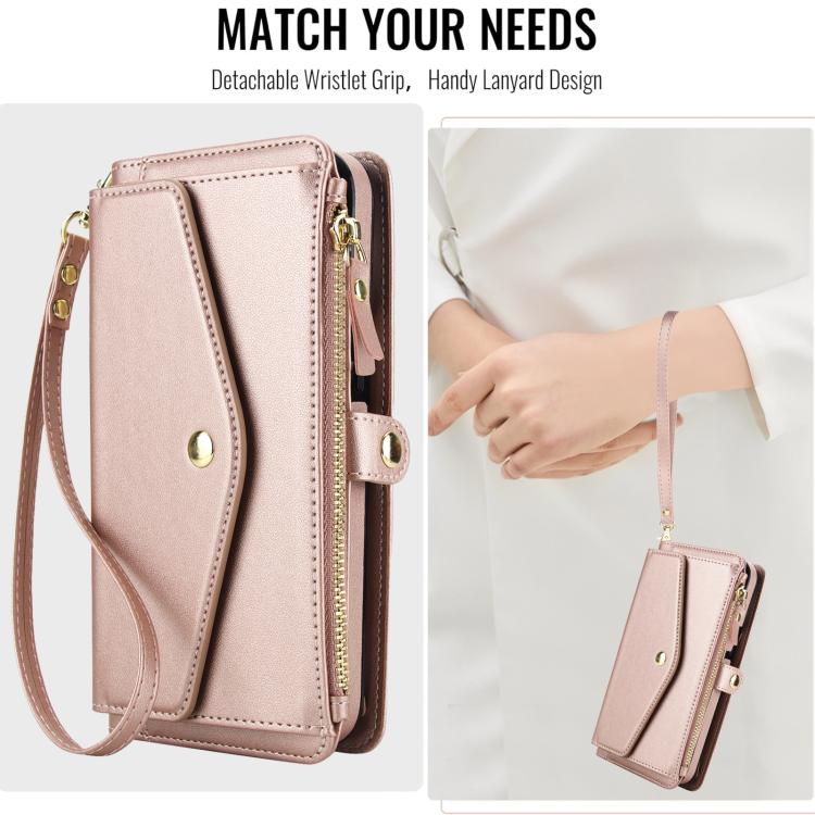 For iPhone 11 Pro Max Multifunctional Wallet Detachable Leather