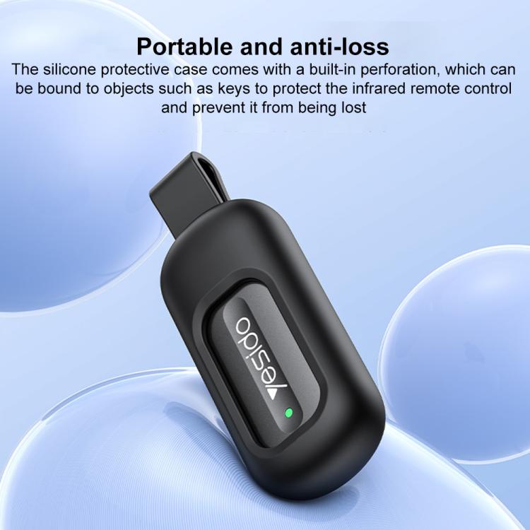 Yesido EC26C Type-C Mobile Phone Smart Remote Control Infrared Transmitter(Black) - 1