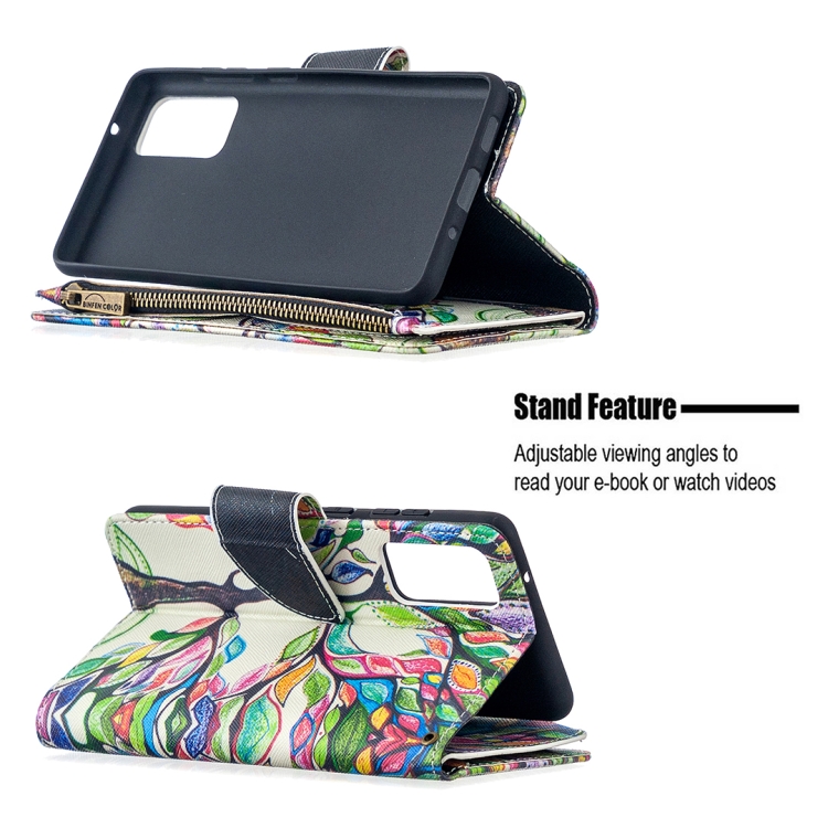 For Samsung Galaxy S20 FE 5G / S20 Lite Colored Drawing Pattern Zipper Horizontal Flip Leather Case with Holder & Card Slots & Wallet(Tree) For Samsung Galaxy S20 FE 5G / S20 Lite Colored Drawing Pattern Zipper Horizontal Flip Leather Case with Holder & Card Slots & Wallet(Tree)