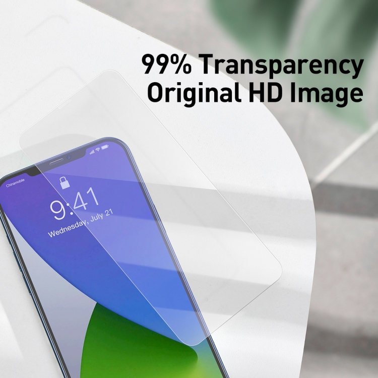 For iPhone 12 mini 2pcs Baseus 0.3mm Full Glass Tempered Film For iPhone 12 mini 2pcs Baseus 0.3mm Full Glass Tempered Film