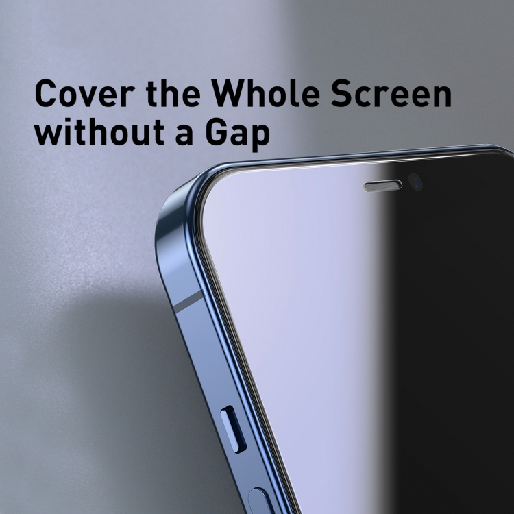 For iPhone 12 mini 2pcs Baseus 0.3mm Full Glass Tempered Film For iPhone 12 mini 2pcs Baseus 0.3mm Full Glass Tempered Film