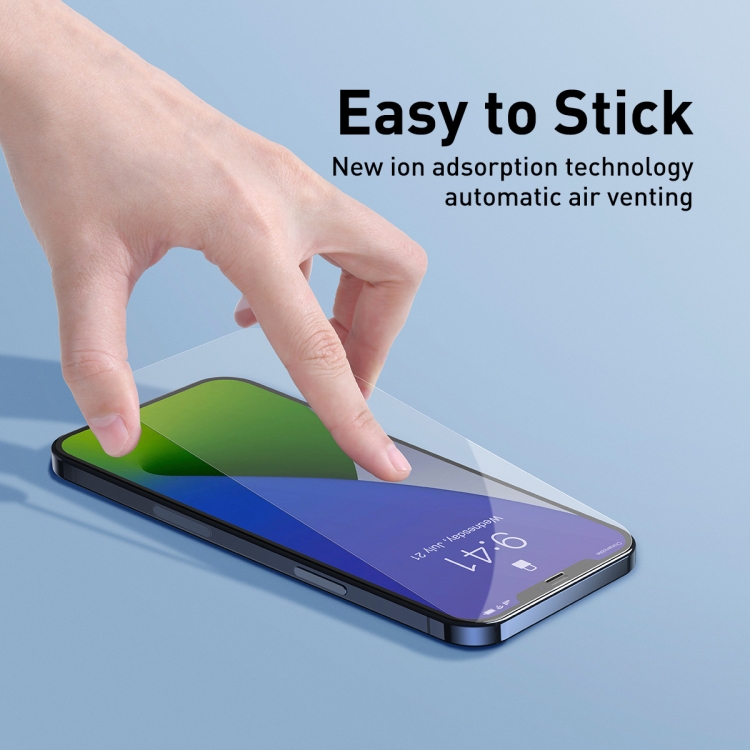 For iPhone 12 mini 2pcs Baseus 0.3mm Full Glass Tempered Film For iPhone 12 mini 2pcs Baseus 0.3mm Full Glass Tempered Film