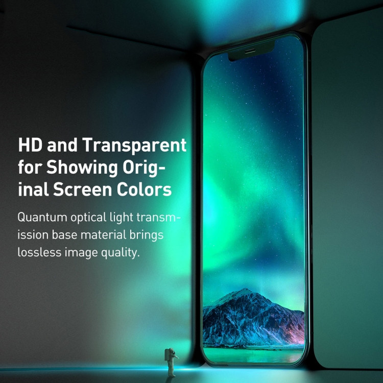 For iPhone 12 Pro Max 2pcs Baseus 0.3mm Eye Protection Full Coverage Tempered Glass Film (Green Light) For iPhone 12 Pro Max 2pcs Baseus 0.3mm Eye Protection Full Coverage Tempered Glass Film (Green Light)