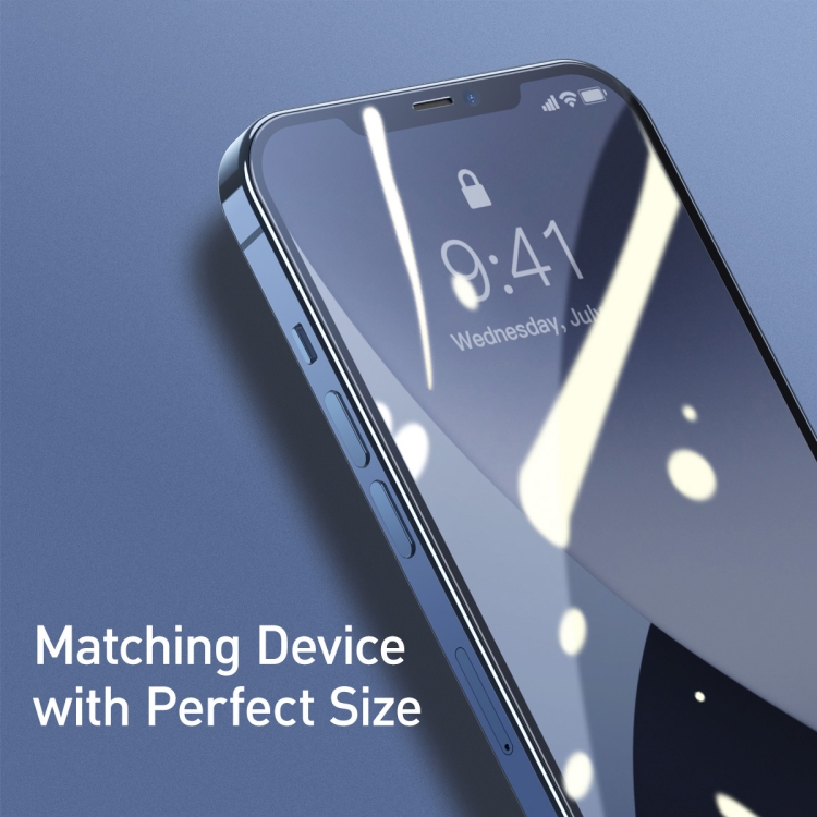 For iPhone 12 mini 2pcs Baseus 0.25mm Full Screen Full Glass Tempered Film For iPhone 12 mini 2pcs Baseus 0.25mm Full Screen Full Glass Tempered Film
