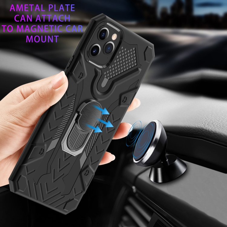 For iPhone 11 Pro Armor Knight Series 2 in 1 PC + TPU Protective Casewith Ring Holder(Black) For iPhone 11 Pro Armor Knight Series 2 in 1 PC + TPU Protective Casewith Ring Holder(Black)