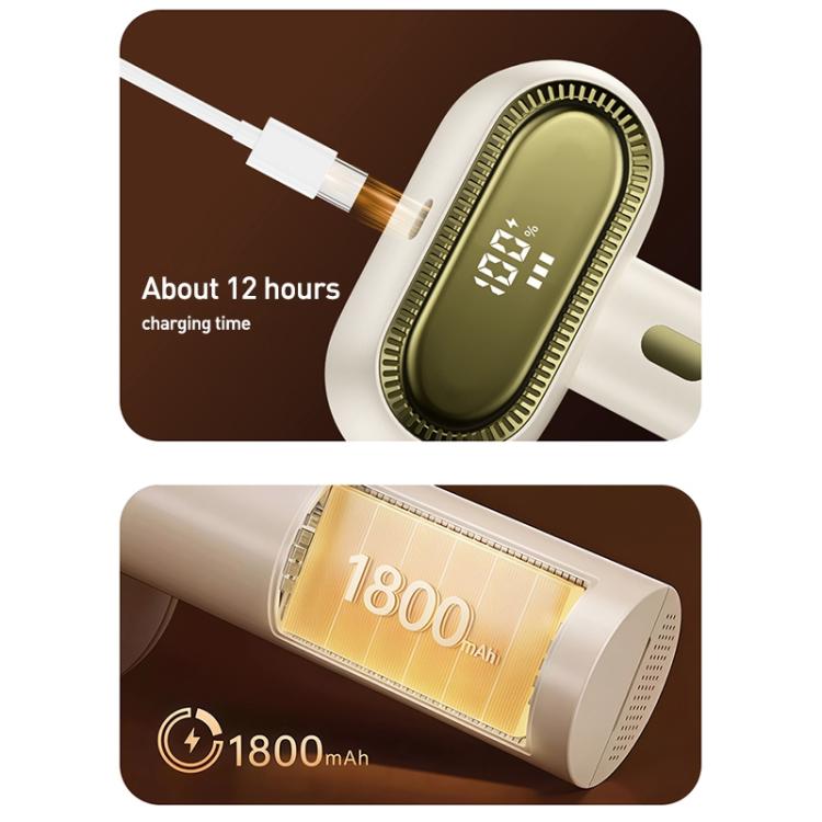 Yesido Ec20 Smart Digital Display Dual Head Hair Ball Trimmer(Beige) - 4