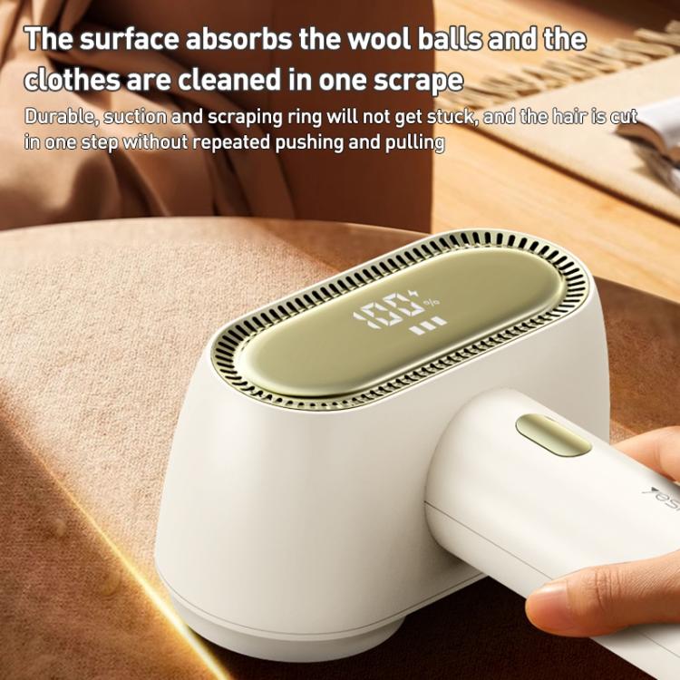 Yesido Ec20 Smart Digital Display Dual Head Hair Ball Trimmer(Beige) - 5