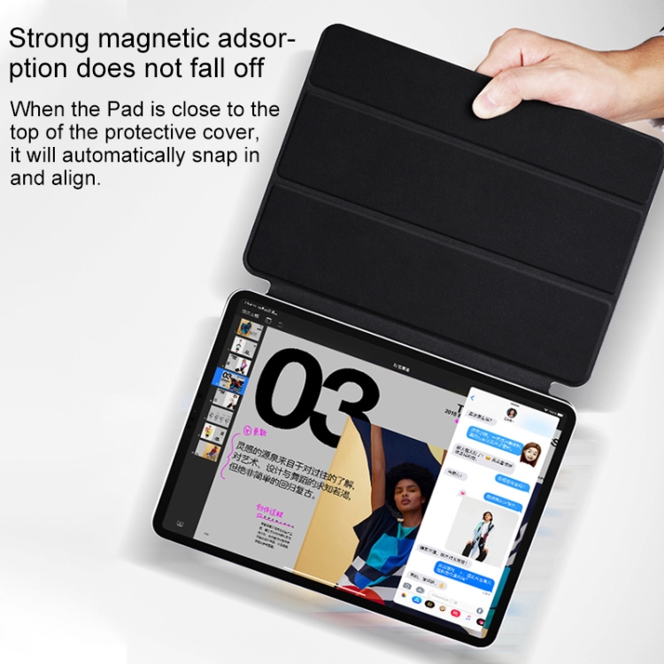 For iPad Pro 11 (2020) WIWU Magnetic 3-folding Horizontal Flip PU Leather Tablet Case with Holder & Wake-up / Sleep Function(Green) For iPad Pro 11 (2020) WIWU Magnetic 3-folding Horizontal Flip PU Leather Tablet Case with Holder & Wake-up / Sleep Function(Green)