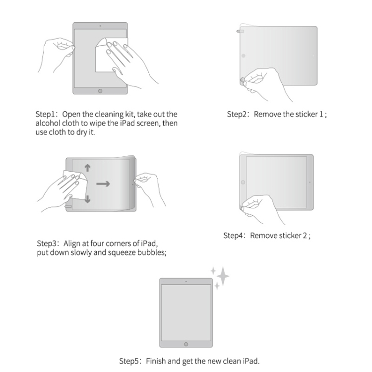 For iPad Air 10.5 (2019) WIWU iPaper Protect Film Paper-Like Screen Protector For iPad Air 10.5 (2019) WIWU iPaper Protect Film Paper-Like Screen Protector
