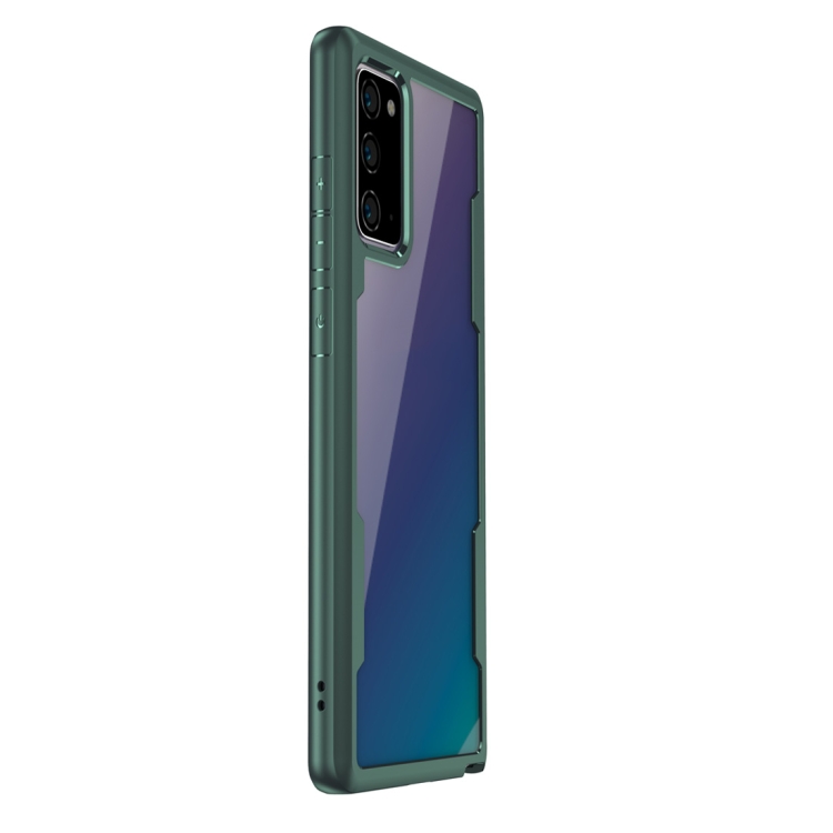 For Samsung Galaxy Note20 Freelander Shockproof TPU + PC Case(Dark Green) For Samsung Galaxy Note20 Freelander Shockproof TPU + PC Case(Dark Green)