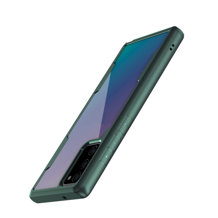 For Samsung Galaxy Note20 Freelander Shockproof TPU + PC Case(Dark Green) For Samsung Galaxy Note20 Freelander Shockproof TPU + PC Case(Dark Green)