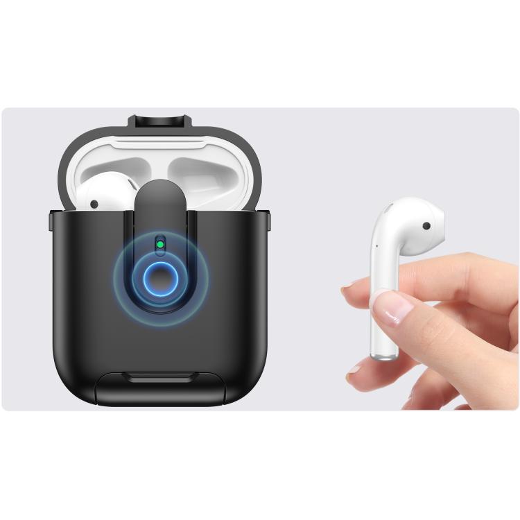 AirPods 1 / 2用 一体型ホルダー ワイヤレスイヤホンケース ストラップ