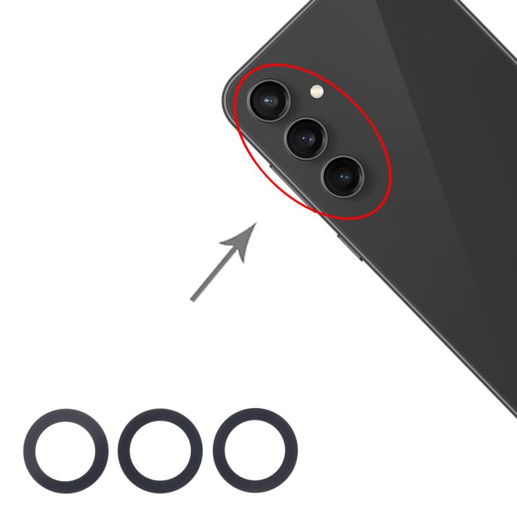 For Samsung Galaxy S23 FE SM-S711B 10set Back Camera Lens