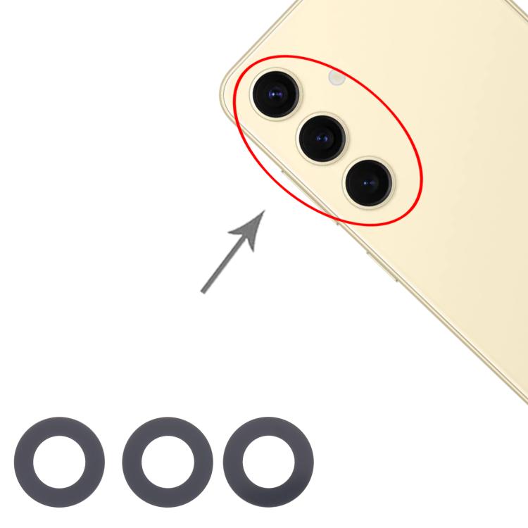 For Samsung Galaxy S24+ SM-S926B 10set Back Camera Lens